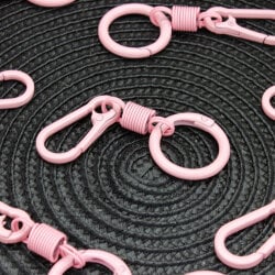 Karabina Anahtarlık Klipsi Pembe - 2