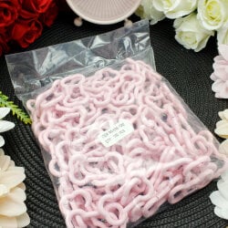 Karabina Kemik Tasarım Anahtarlık Klipsi Pembe - 3