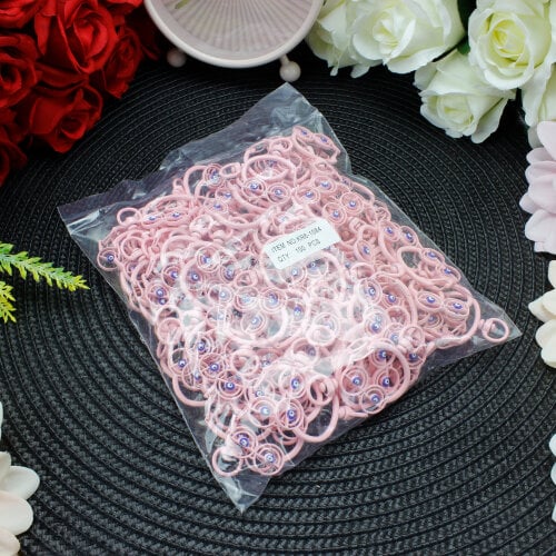 Karabina Kurbağa Tasarım Anahtarlık Klipsi Pembe - 3