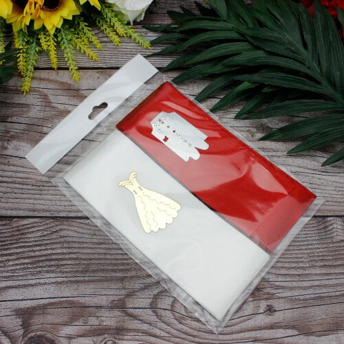 Gelin Damat Kuşağı Kırmızı Beyaz - 3
