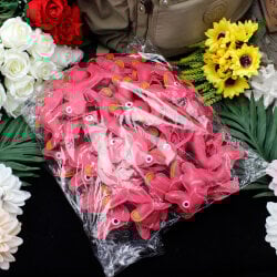 Köpek Figürlü Çanta Charm Aksesuar Koyu Pembe - 3