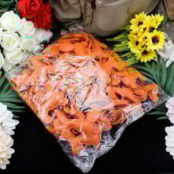 Köpek Figürlü Çanta Charm Aksesuar Turuncu - 3