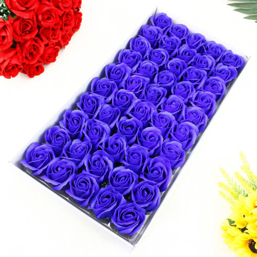 Lacivert Sabun Gül 50’li Paket - Toptanalim (1)
