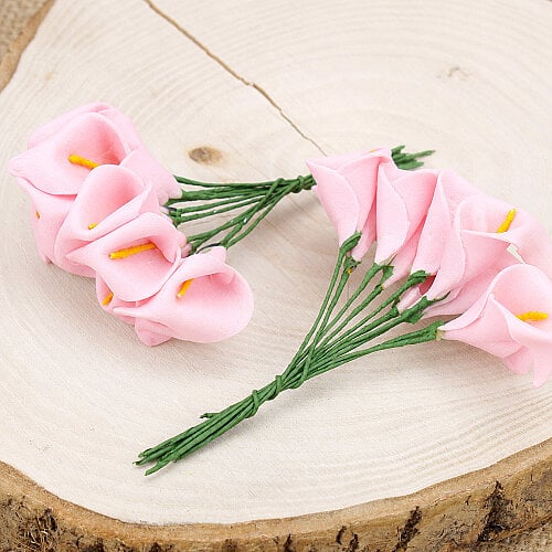 Lateks Gala Çiçeği Açık Pembe 120’li Paket - Toptanalim (1)