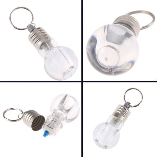 Led Fener Mini Ampul Anahtarlık 12'li Paket - 2