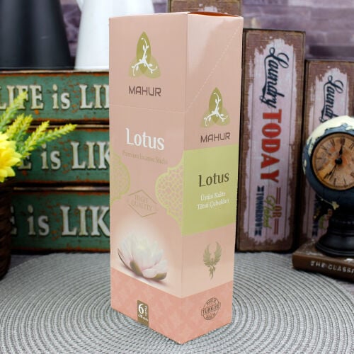 Lotus Premium Tütsü Çubukları - Kare Dekor (1)