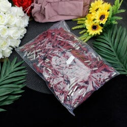 Lüx Çanta Charm Anahtarlık Aksesuar Deri İp Bordo  - 2