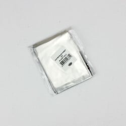 Lüx Metalize Bantlı Poşet Gri 50'li Paket 7X9CM - 2