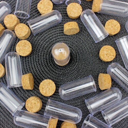 Mantar Tıpalı Şişe 6,5CM - 2