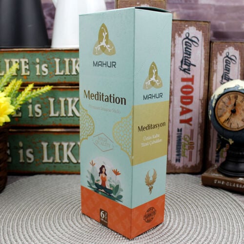 Meditasyon Premium Tütsü Çubukları - Kare Dekor (1)