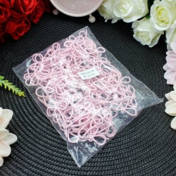 Metal Fiyonk Tasarım Anahtarlık Aksesuarı Pembe - 3