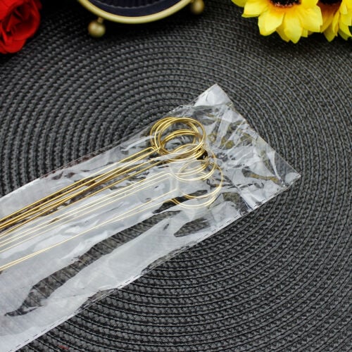 Metal Kartlık Daire Gold 10'lu Paket 34CM - 3