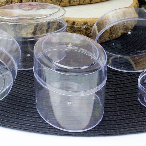 Mika Kapaklı Kutu Oval 7CM 12'li Paket - 2