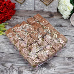 Mini Çanta Figürlü Çanta Charm Aksesuar Kahverengi - 2