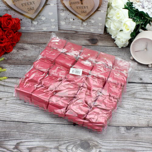 Mini Çanta Figürlü Çanta Charm Aksesuar Kırmızı - Kare Dekor (1)