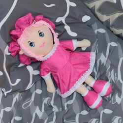 Mira Peluş Bez Bebek 70CM Pembe - 3