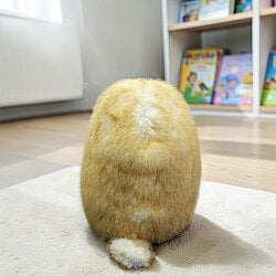 Muz Tutan Sempatik Peluş Maymun Bal Sarısı 23 cm - 3