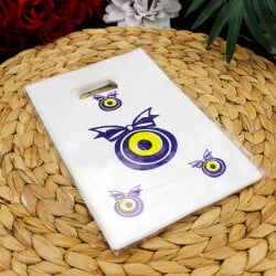 Nazar Baskılı Hediye Poşeti 50'Li Paket 20CM - 2