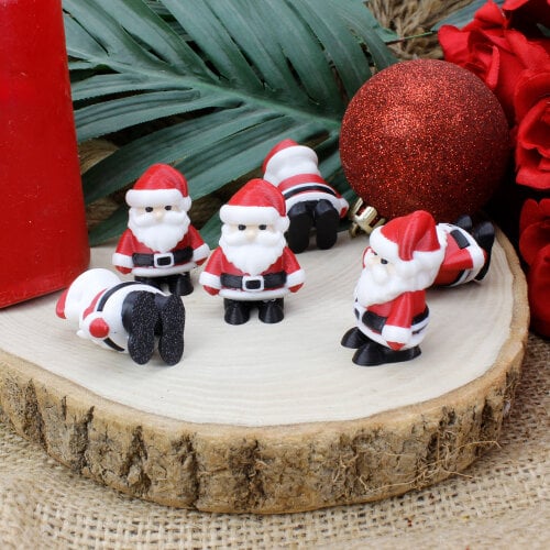 Noel Baba Biblo - Kare Dekor