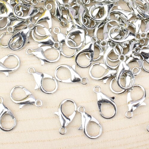 503 Papağan Klips Gümüş Renk 14 mm (1000’li Paket) - Toptanalim (1)