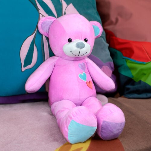 Peluş Ayıcık 100CM Pembe - 2