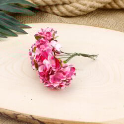 Pembe Ortanca Kumaş 100'lü Paket - 1