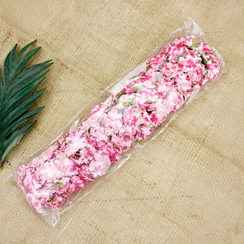 Pembe Ortanca Kumaş 100'lü Paket - 4