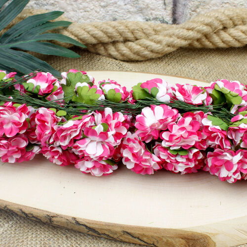 Pembe Ortanca Kumaş 100'lü Paket - 3