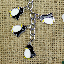 Penguen Metal Anahtarlık - 2
