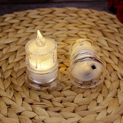 Pilli Dekoratif Mum Led 12'li Paket - 2