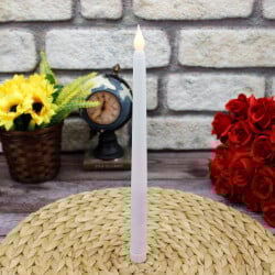 Pilli Işıklı Şamdan 6'lı Paket - 2