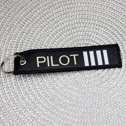 Pilot Rütbe Dokuma Anahtarlık - 1