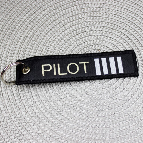 Pilot Rütbe Dokuma Anahtarlık - 1