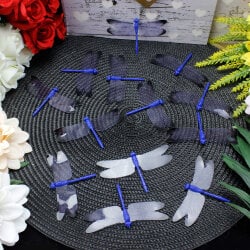 Plastik Gövdeli PVC Yusufçuk Mavi 100'lü Paket - 1