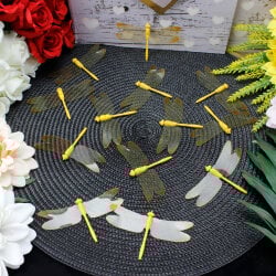 Plastik Gövdeli PVC Yusufçuk Sarı 100'lü Paket - 1