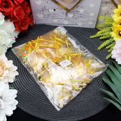 Plastik Gövdeli PVC Yusufçuk Sarı 100'lü Paket - 3