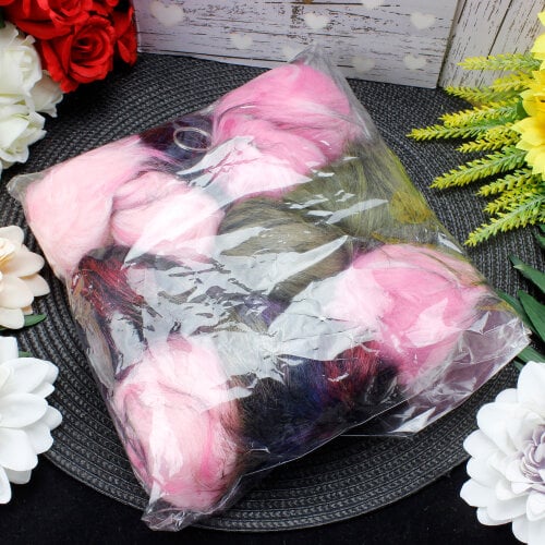 Renkli Peluş Anahtarlık – 12’li Paket - 4