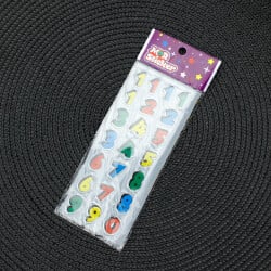 Renkli Sayılar Sticker - 1