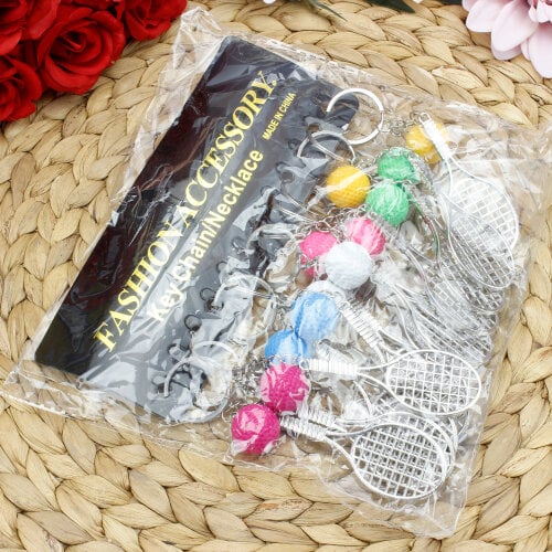 Tenis Raket Anahtarlık 12'li Paket - 2