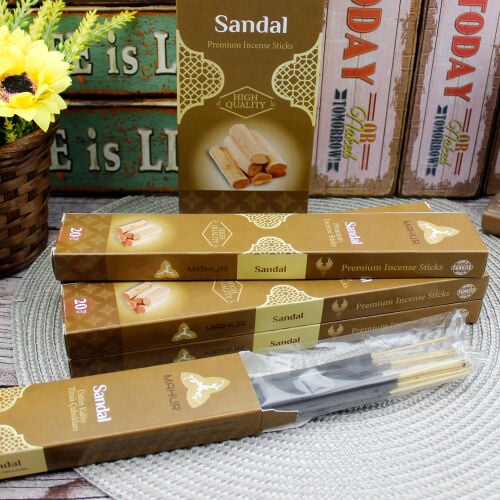 Sandal Ağacı Kokulu Premium Tütsü Çubukları - 1