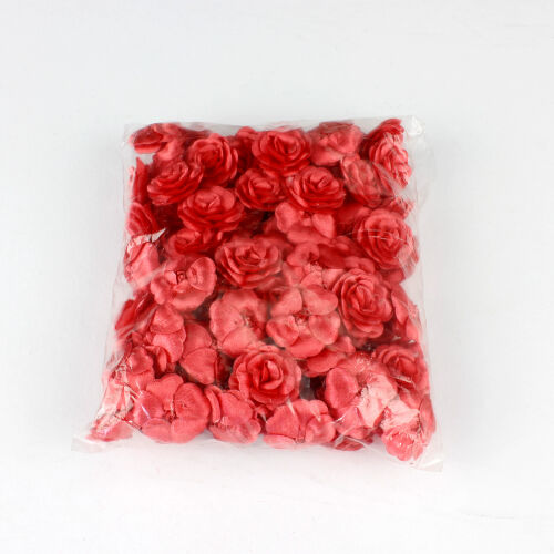 Saten Kumaş Katmerli Kırmızı 3 Cm - 3