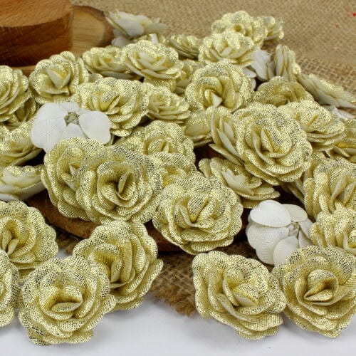 Saten Kumaş Katmerli Parlak Sarı 3 Cm - 1