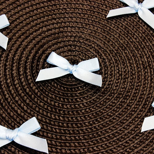 Saten Kurdele Fiyonk 5 cm Açık Mavi - Toptanalim (1)
