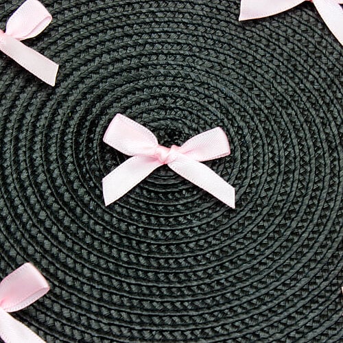 Saten Kurdele Fiyonk 5 cm Açık Pembe - Toptanalim (1)