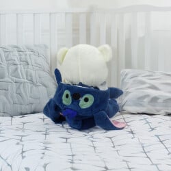 Sempatik Kapüşonlu Peluş Ayıcık Lacivert 22CM - 5