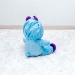 Sempatik Kapüşonlu Peluş Ayıcık Mavi 22CM - 6