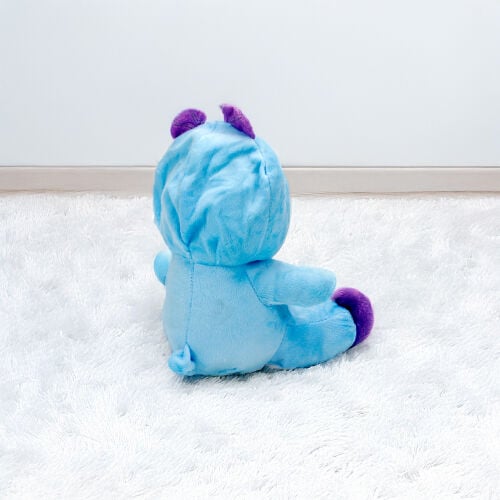 Sempatik Kapüşonlu Peluş Ayıcık Mavi 22CM - 6