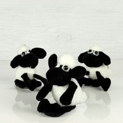 Sempatik Koyun Peluş Anahtarlık 12'li Paket - 2