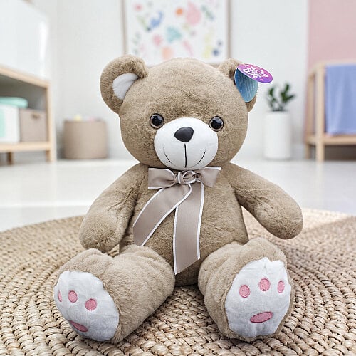 Sevimli Peluş Ayı Vizon 47 cm - Toptanalim