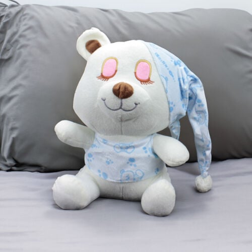 Sevimli Uyku Peluş Ayıcık 25CM Mavi - 1